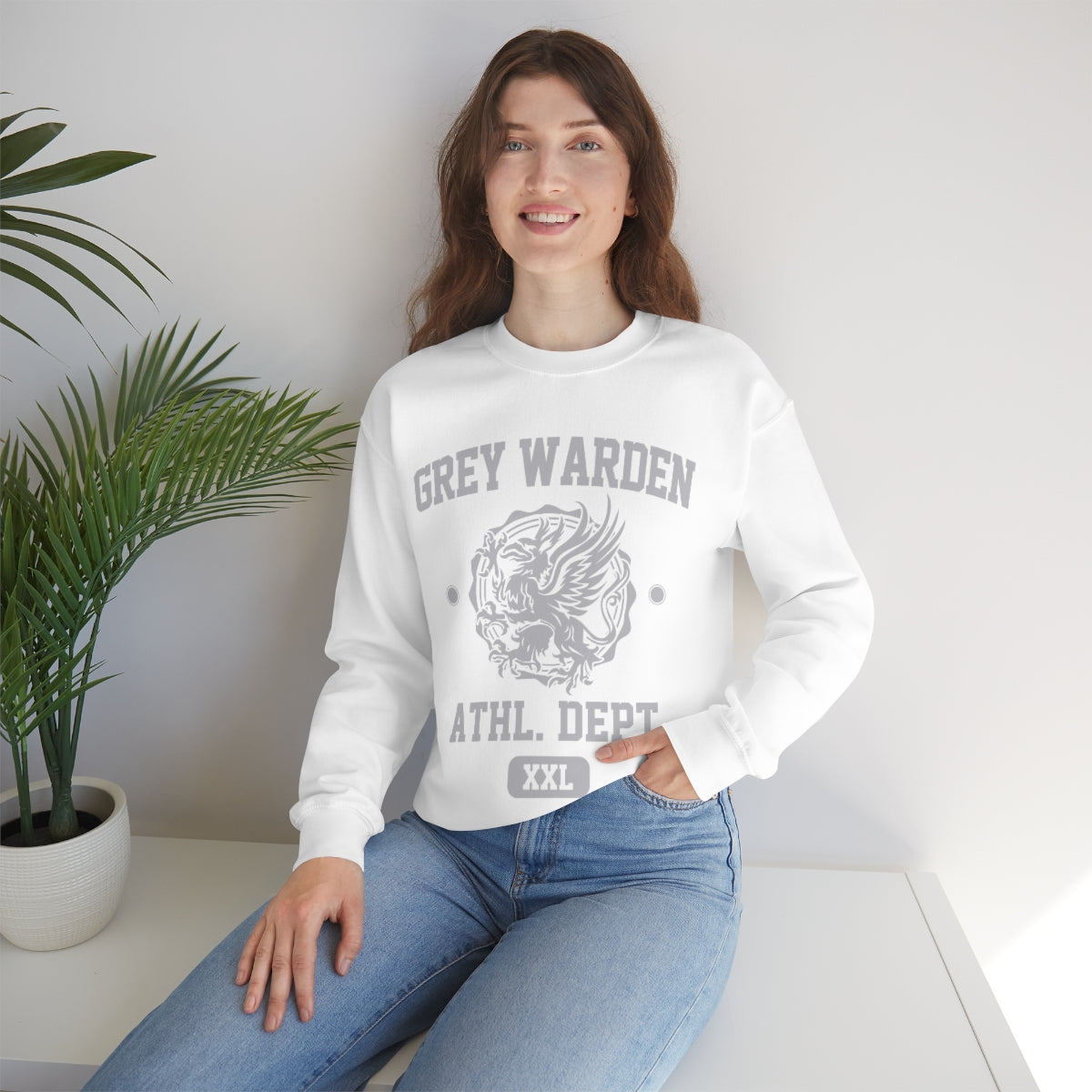 Grey Warden Athletic Department Crewneck Sweatshirt