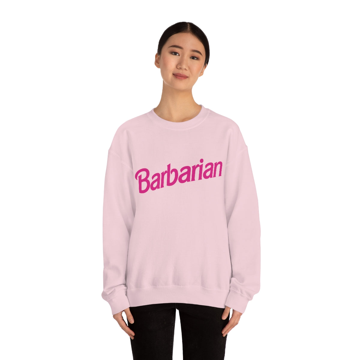 Barbarian Barbie Crewneck Sweatshirt