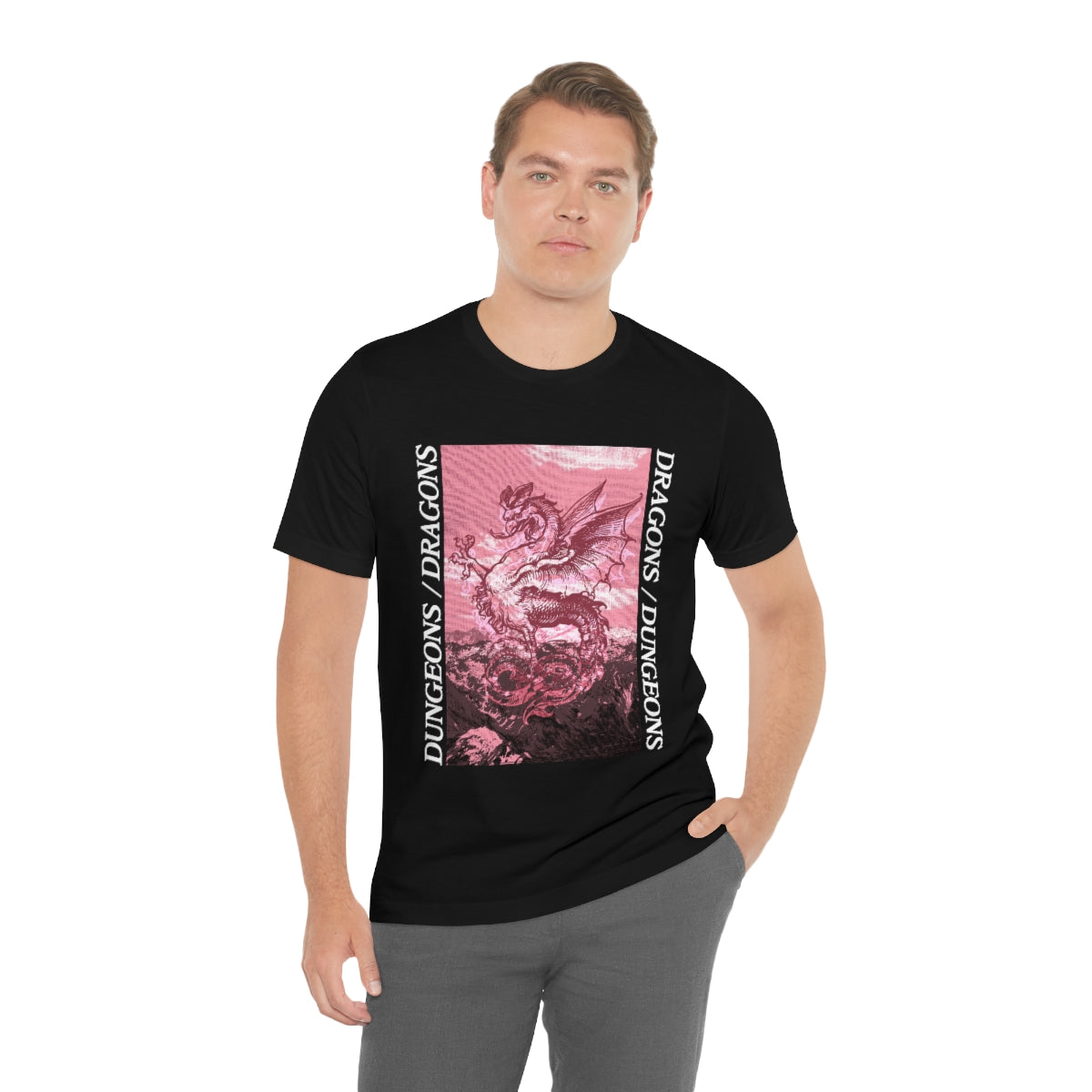 Dungeons and Dragons Vaporwave Tee