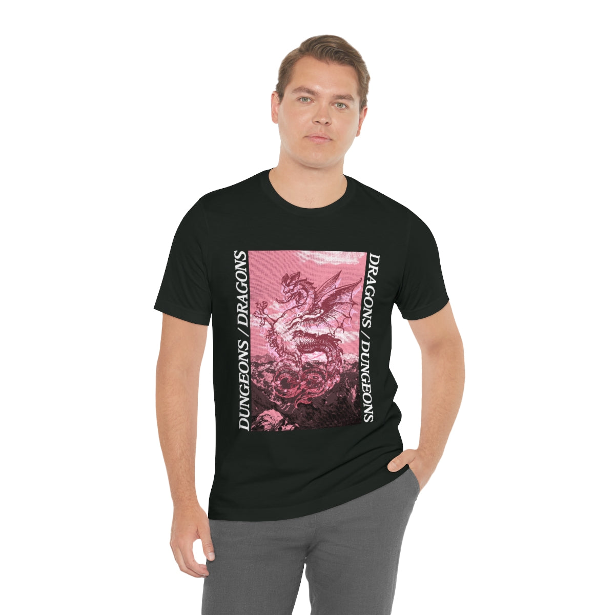 Dungeons and Dragons Vaporwave Tee