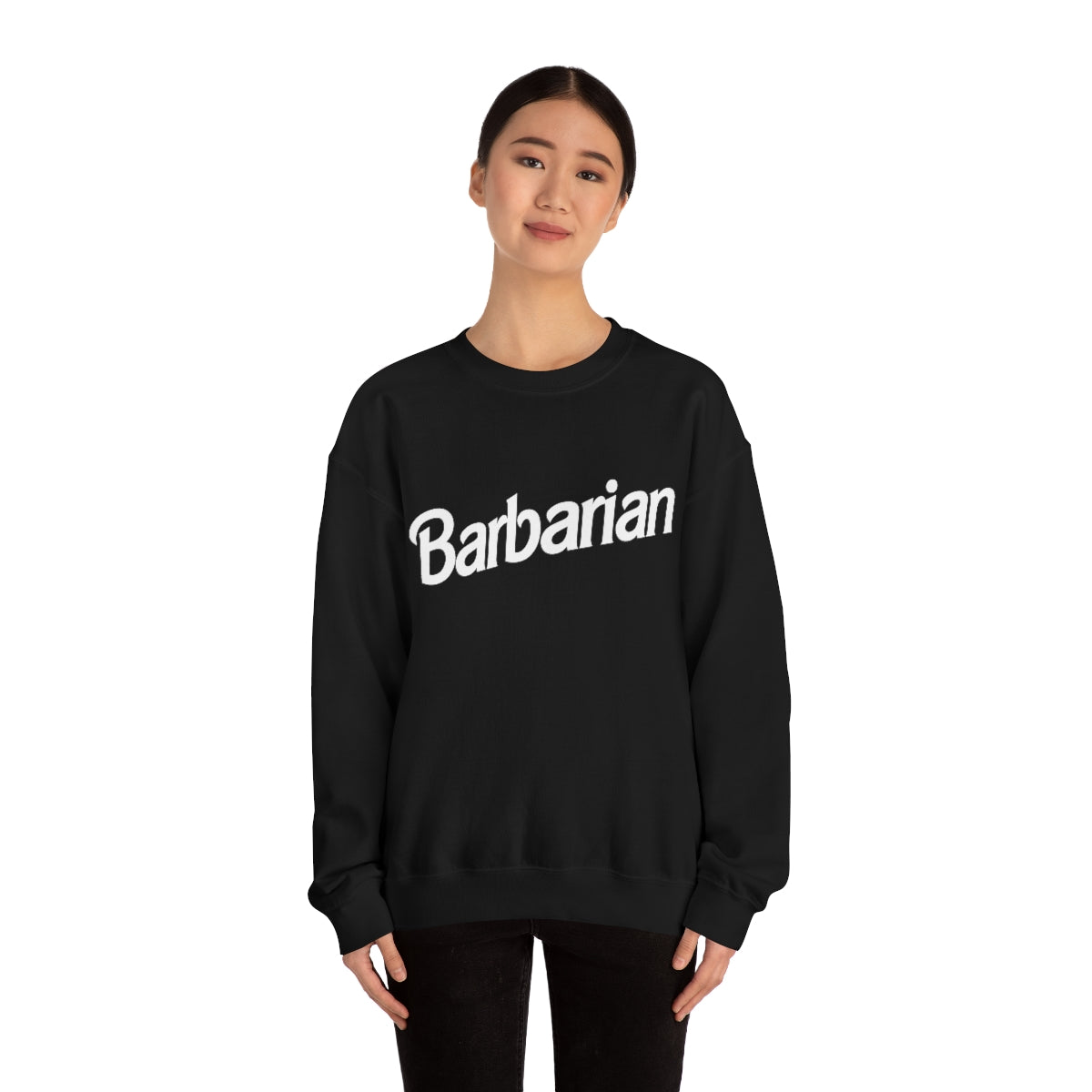 Barbarian Barbie Crewneck Sweatshirt