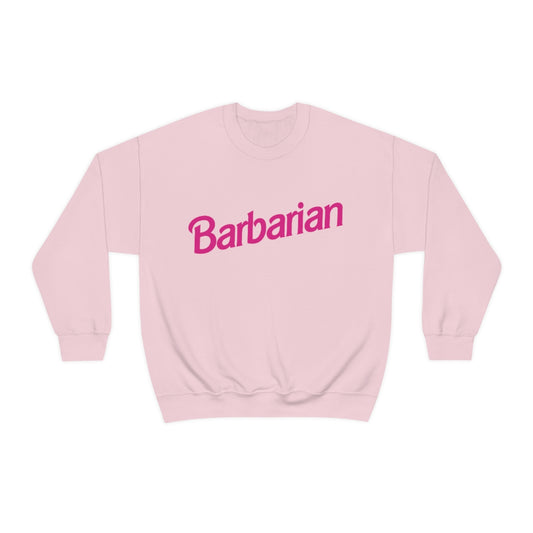 Barbarian Barbie Crewneck Sweatshirt