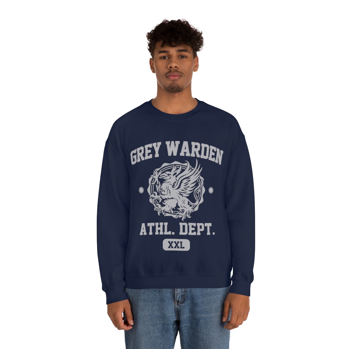 Grey Warden Athletic Department Crewneck Sweatshirt