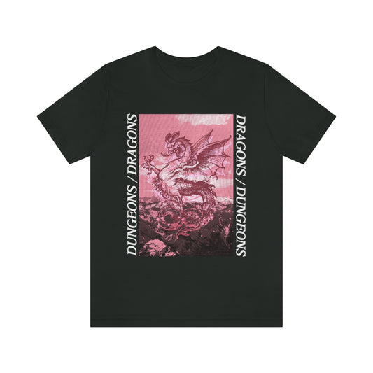 Dungeons and Dragons Vaporwave Tee