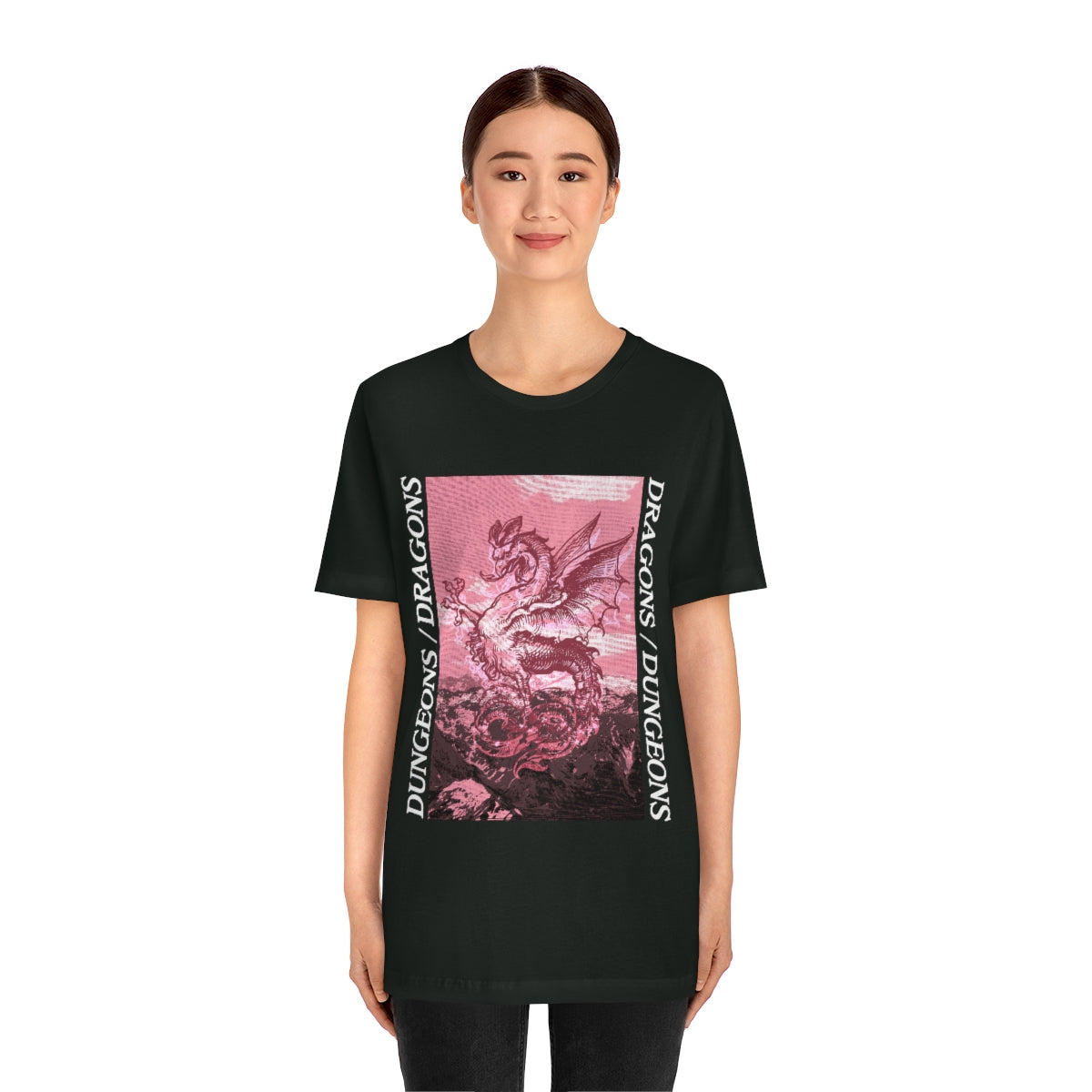 Dungeons and Dragons Vaporwave Tee