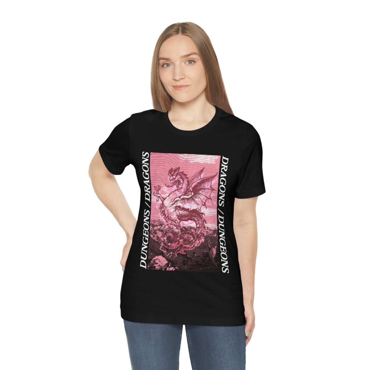 Dungeons and Dragons Vaporwave Tee