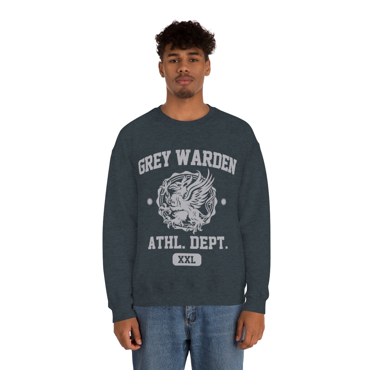 Grey Warden Athletic Department Crewneck Sweatshirt