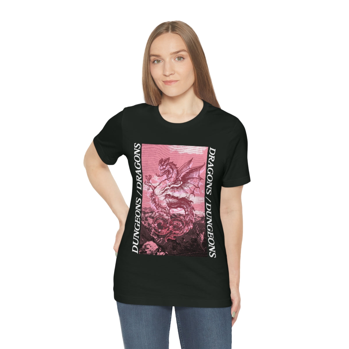 Dungeons and Dragons Vaporwave Tee