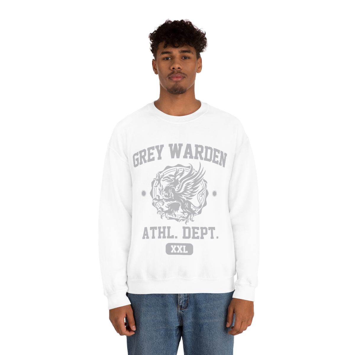 Grey Warden Athletic Department Crewneck Sweatshirt