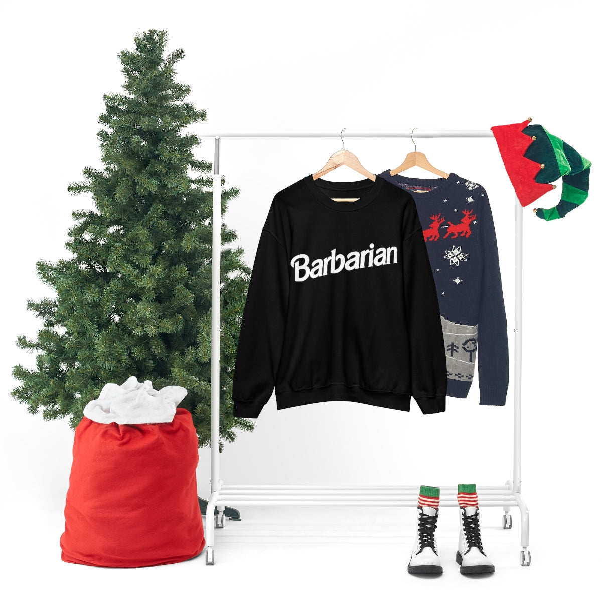 Barbarian Barbie Crewneck Sweatshirt