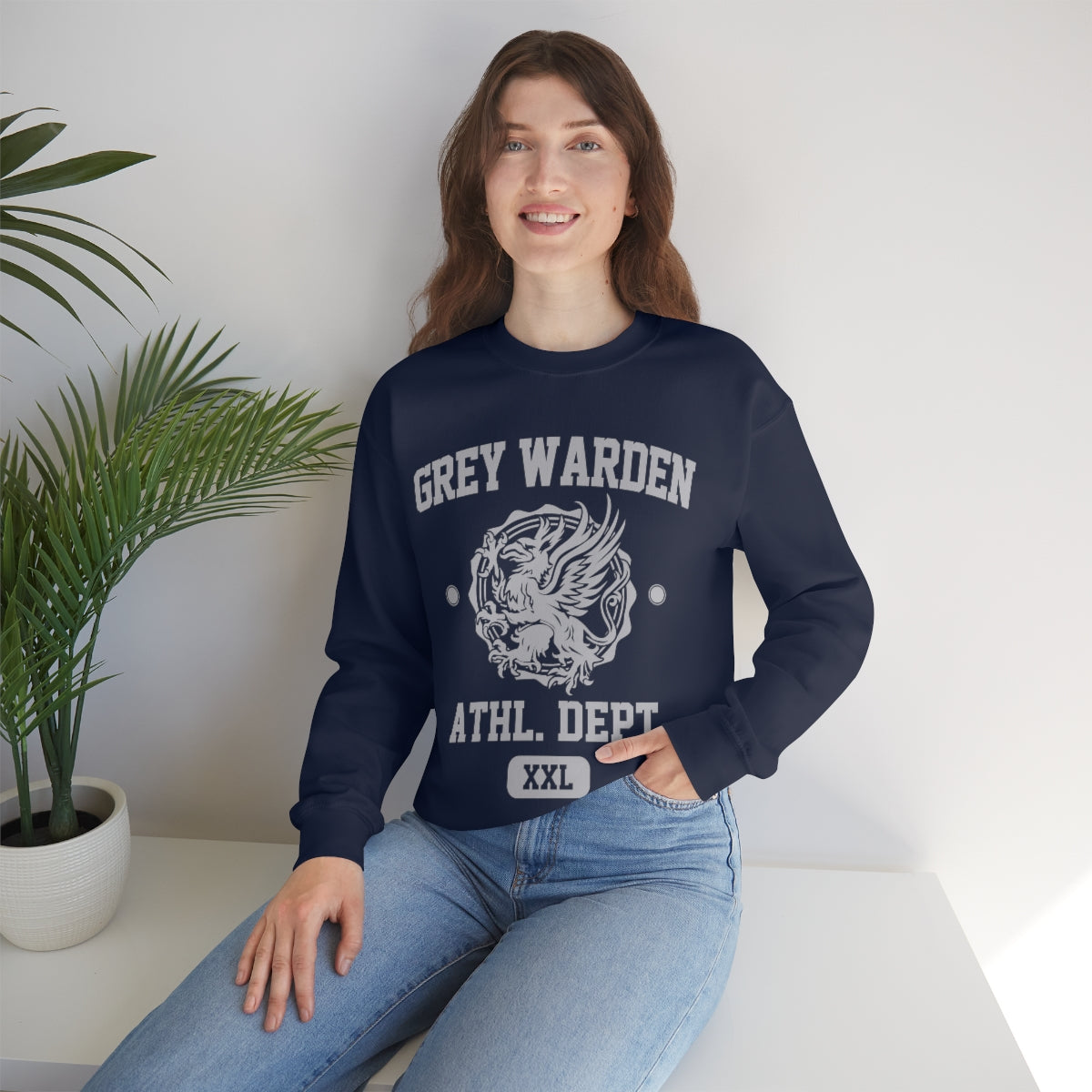 Grey Warden Athletic Department Crewneck Sweatshirt