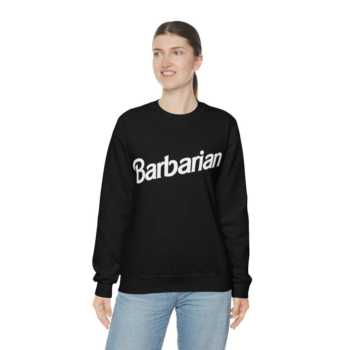 Barbarian Barbie Crewneck Sweatshirt